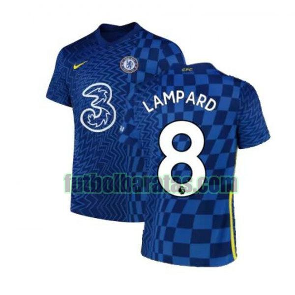 camiseta lampard 8 chelsea 2021 2022 azul primera