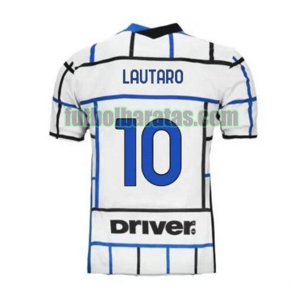 camiseta lautaro 10 inter milán 2020-2021 segunda