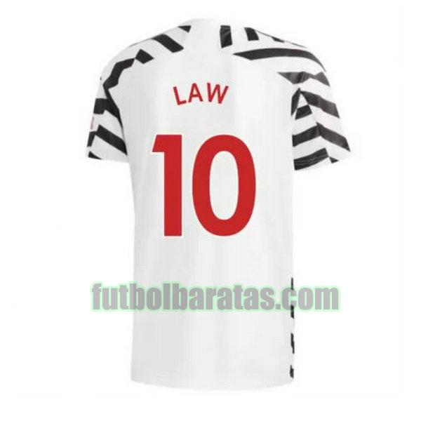 camiseta law 10 manchester united 2020-2021 tercera