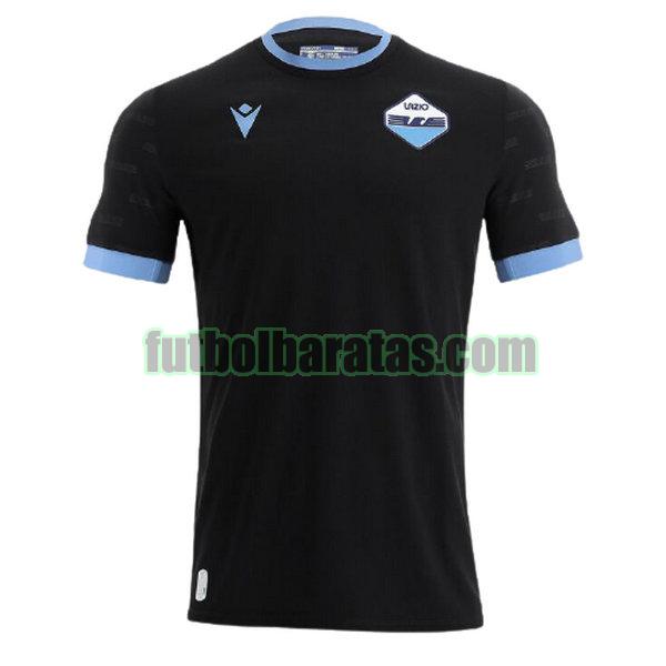 camiseta lazio 2021 2022 negro tercera equipacion