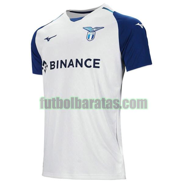 camiseta lazio 2022 2023 blanco azul tercera