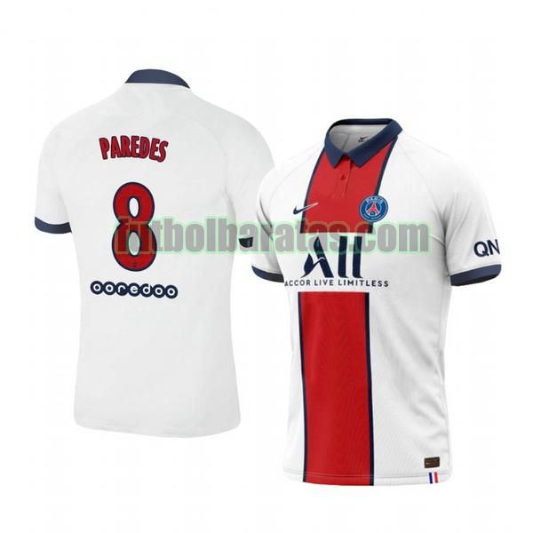 camiseta leandro paredes 8 camiseta paris saint germain 2020-2021 segunda