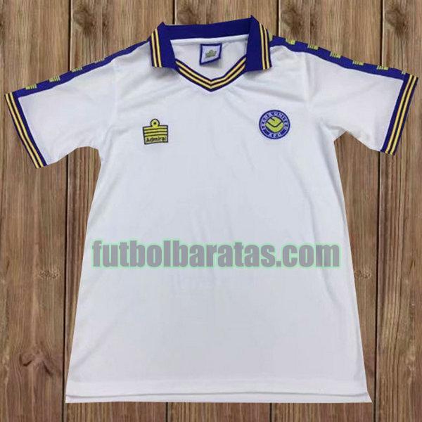 camiseta leeds united 1976-1977 blanco primera