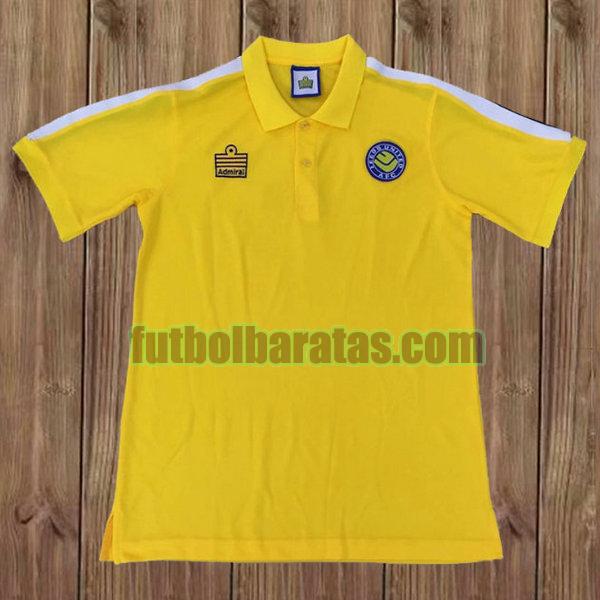 camiseta leeds united 1977-1978 amarillo segunda