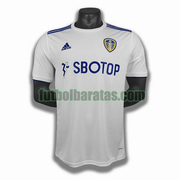 camiseta leeds united 2020-2021 blanco primera player