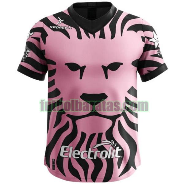 camiseta leones negros 2022 2023 rosa tercera