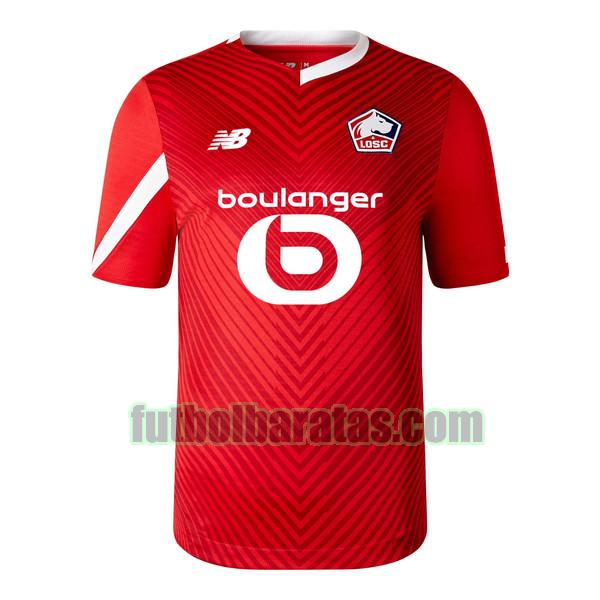 camiseta lille osc 2023 2024 rojo primera