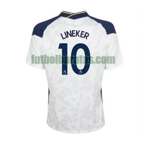 camiseta lineker 10 tottenham 2020-2021 priemra