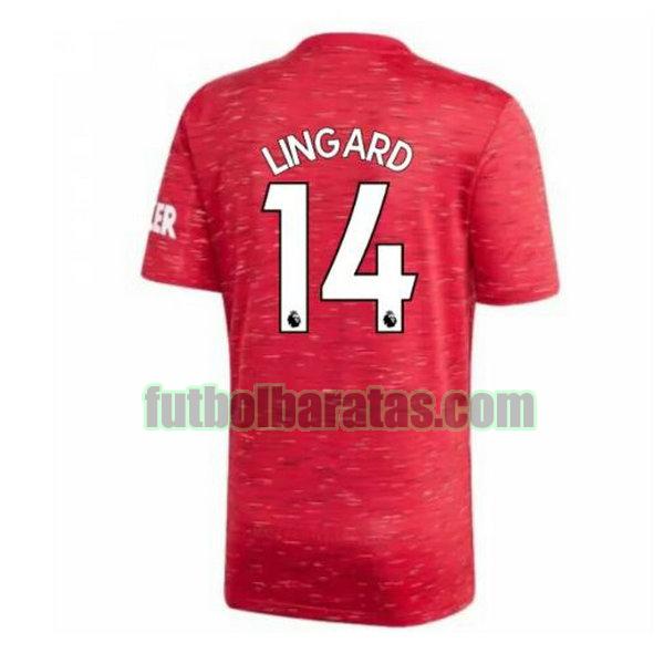 camiseta lingard 14 manchester united 2020-2021 primera