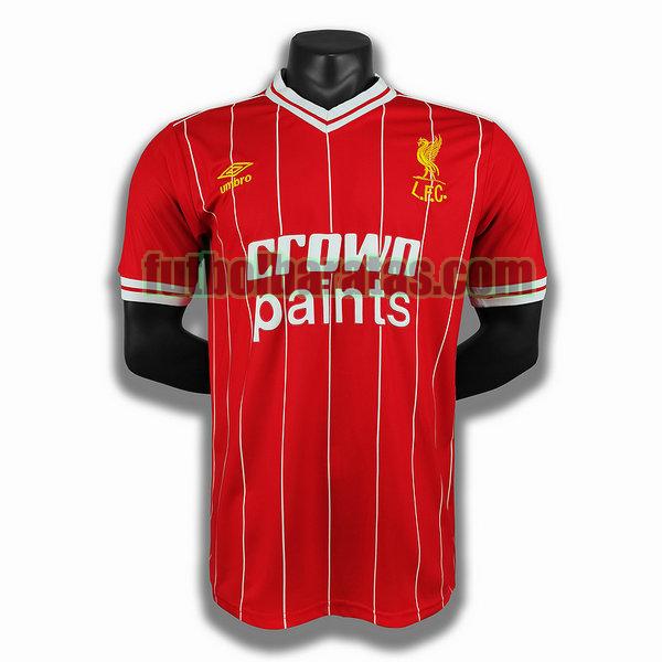 camiseta liverpool 1984 rojo primera player