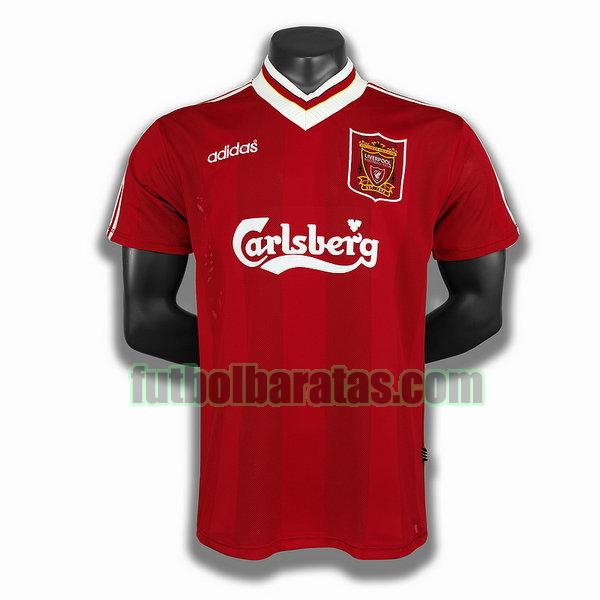 camiseta liverpool 1995 rojo primera player