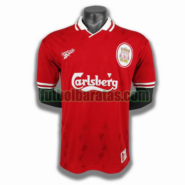 camiseta liverpool 1996 rojo primera player