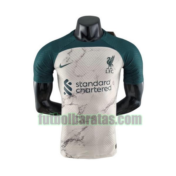 camiseta liverpool 2022 2023 blanco verde special edition player