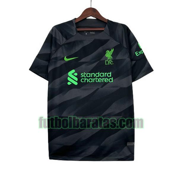 camiseta liverpool 2023 2024 negro portero