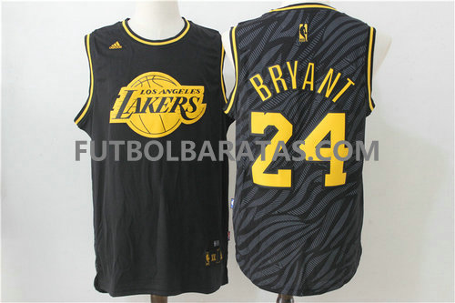 camiseta logo Bryant numero 24 los angeles lakers 2017 negro