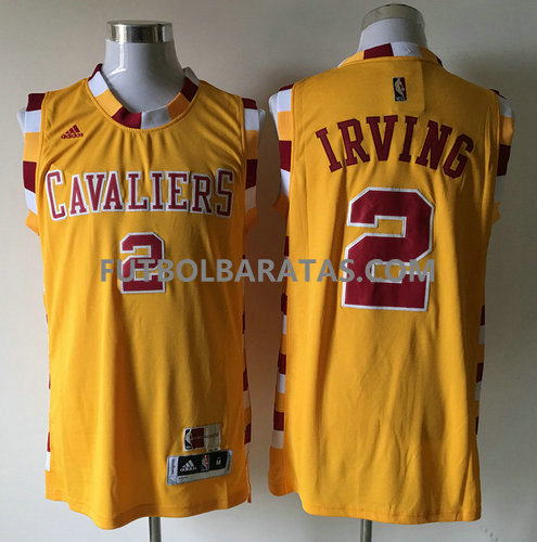 camiseta logo Irving 2 cleveland cavaliers 2017 amarillo