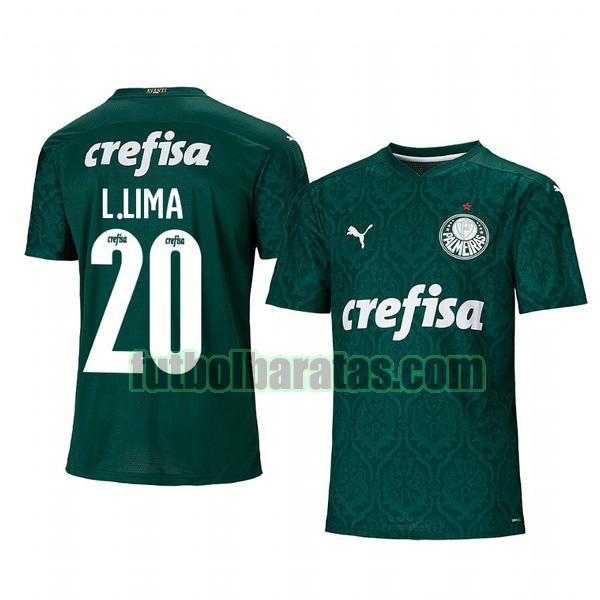 camiseta lucas lima 20 camiseta palmeiras 2020-2021 primera