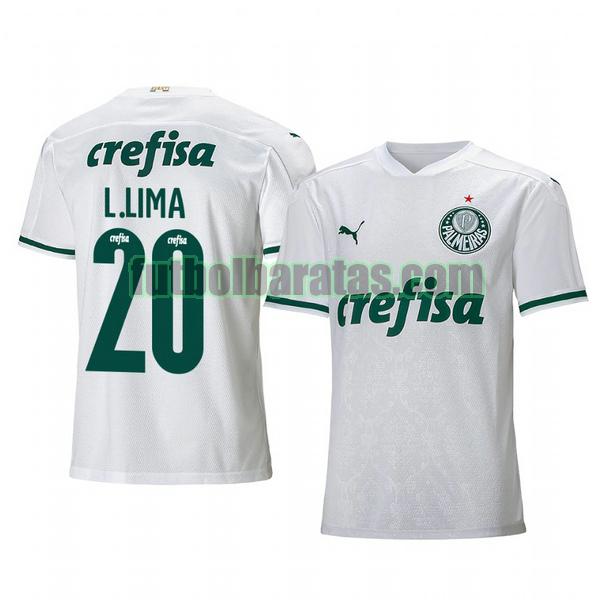 camiseta lucas lima 20 camiseta palmeiras 2020-2021 segunda