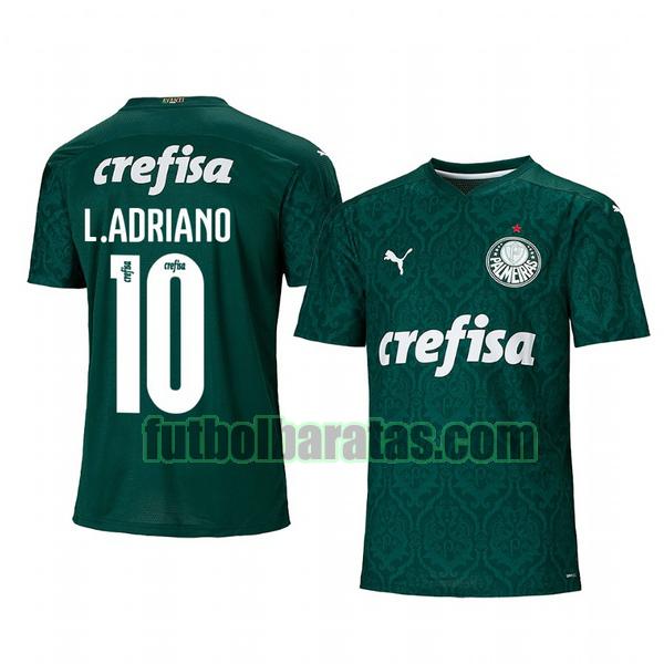 camiseta luiz adriano 10 camiseta palmeiras 2020-2021 primera