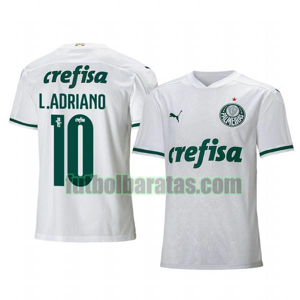 camiseta luiz adriano 10 camiseta palmeiras 2020-2021 segunda