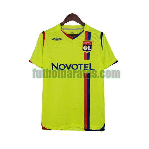 camiseta lyon 2008 09 verde