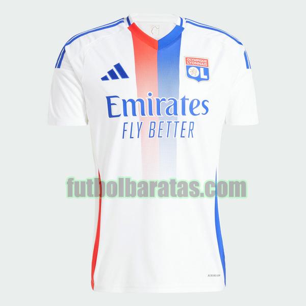 camiseta lyon 2024 2025 blanco primera