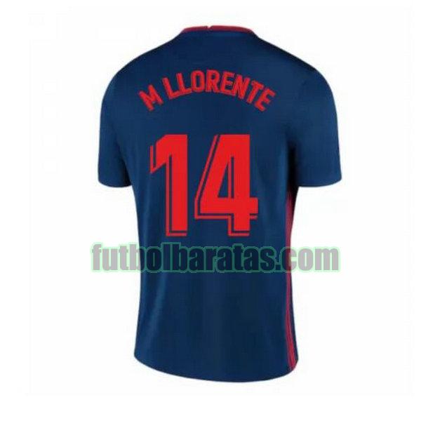 camiseta m llorente 14 atletico madrid 2020-2021 segunda