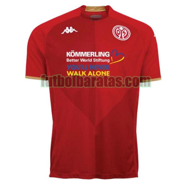 camiseta mainz 05 2022 2023 rojo primera