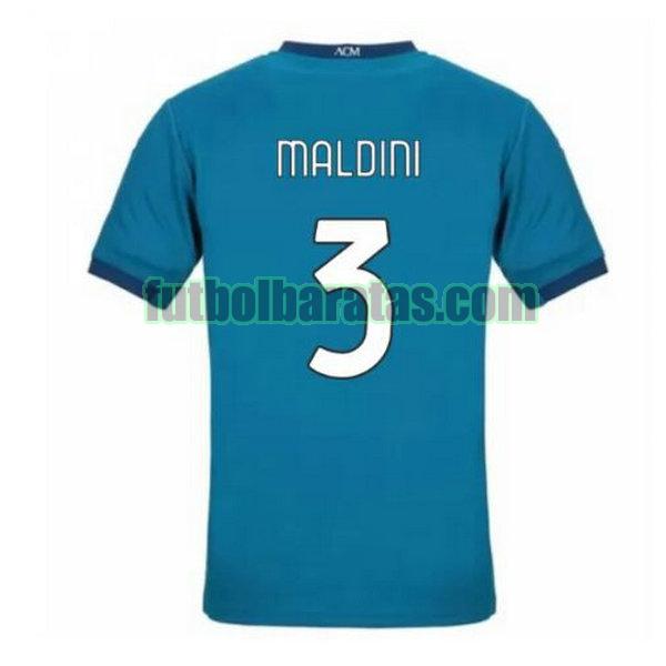 camiseta maldini 3 ac milan 2020-2021 tercera