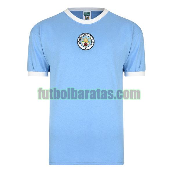camiseta manchester city 1972 azul primera