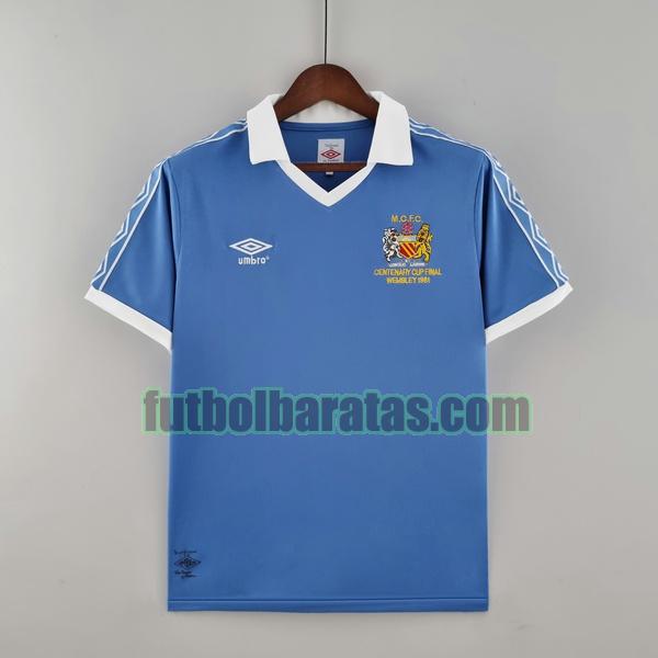 camiseta manchester city 1981 192 azul primera
