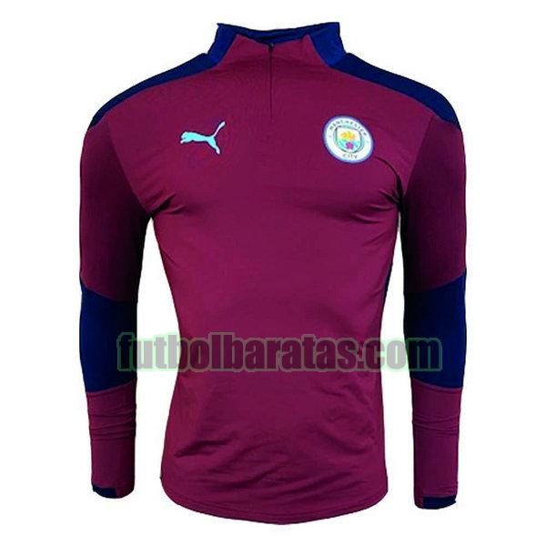 camiseta manchester city 2020-2021 rojo training ml