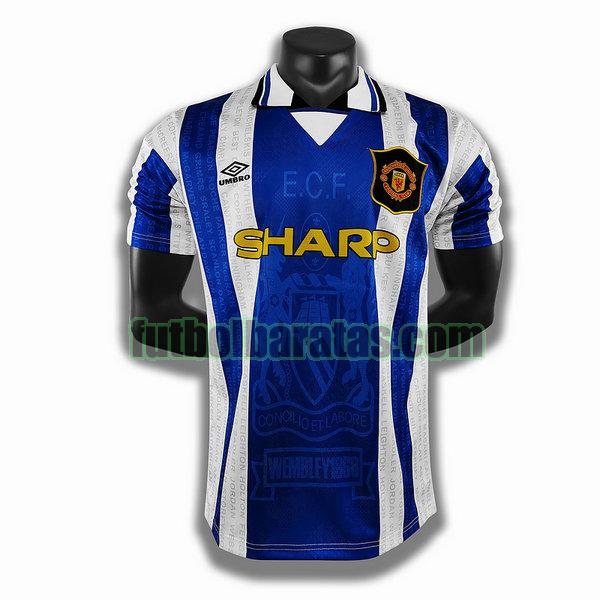 camiseta manchester united 1994 1996 rojo segunda player