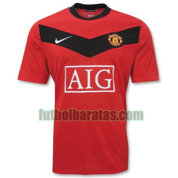 camiseta manchester united 2009-2010 rojo primera