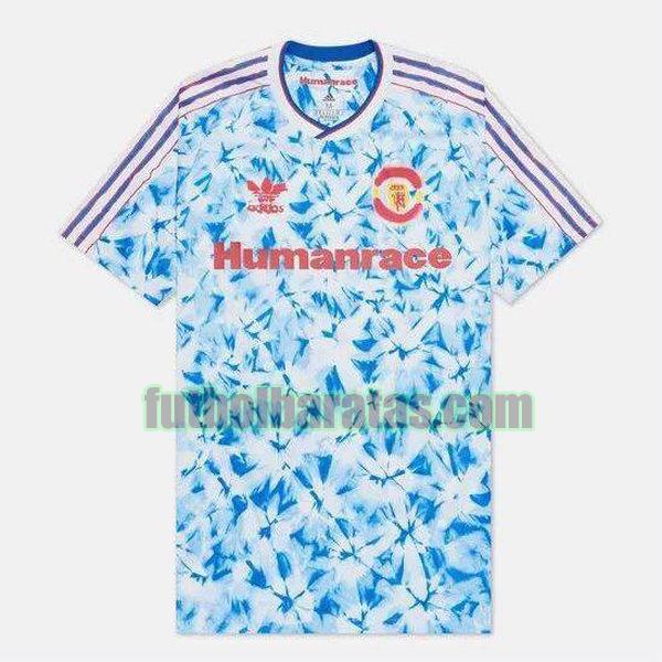 camiseta manchester united 2020-2021 azul adidas design
