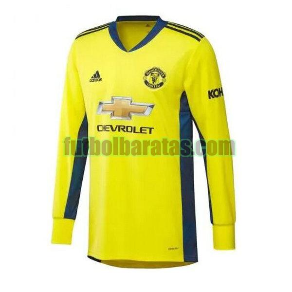 camiseta manchester united 2020-2021 segunda portero ml