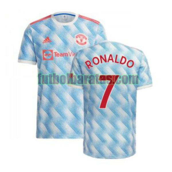 camiseta manchester united 2021 2022 azul segunda