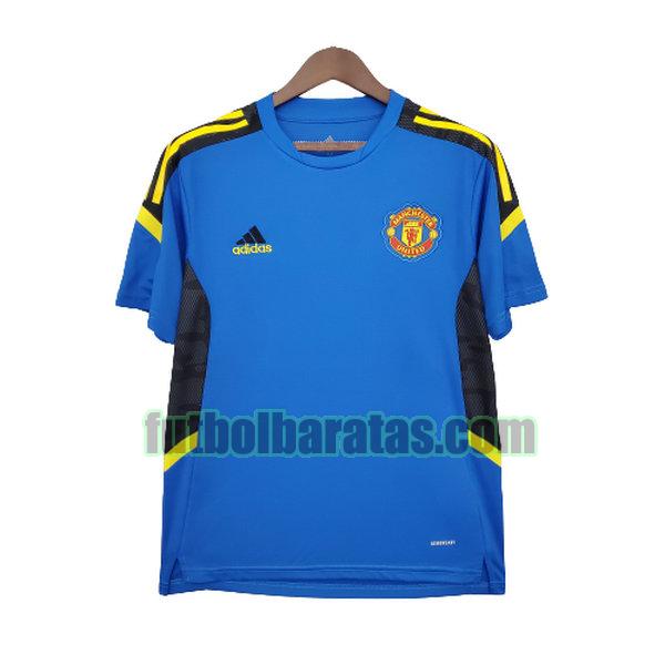 camiseta manchester united 2021 2022 azul training