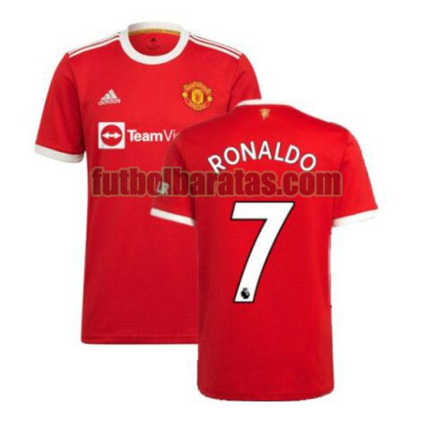 camiseta manchester united 2021 2022 rojo primera
