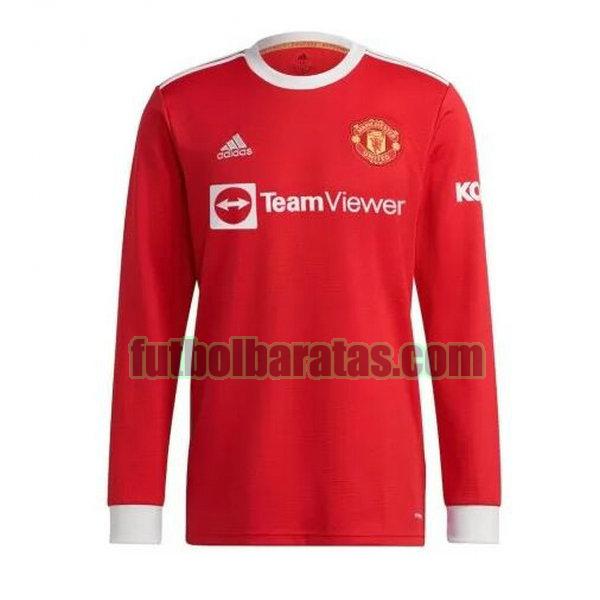 camiseta manchester united 2021 2022 rojo primera ml