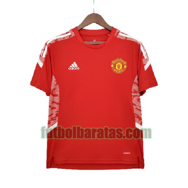 camiseta manchester united 2021 2022 rojo training