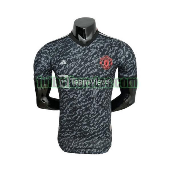 camiseta manchester united 2022 2023 negro special edition player