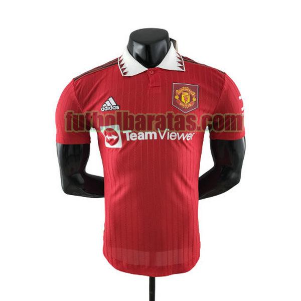 camiseta manchester united 2022 2023 rojo primera player