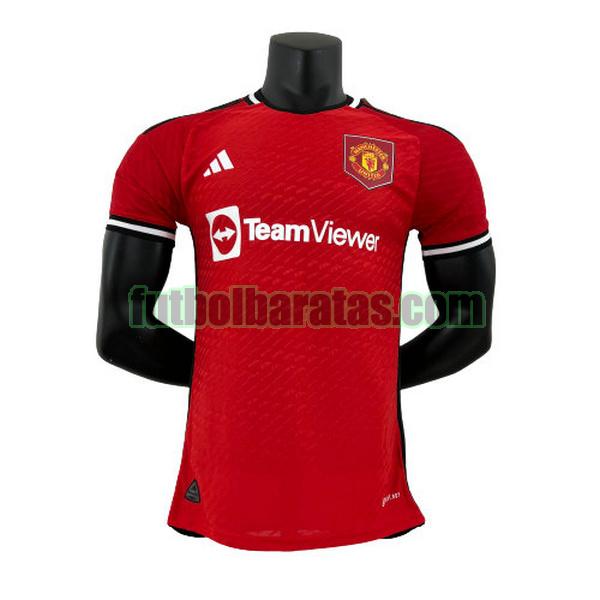 camiseta manchester united 2023 2024 rojo primera player