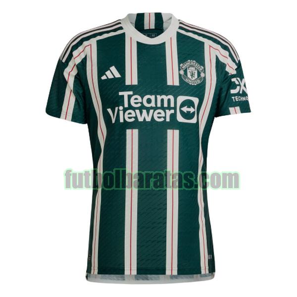camiseta manchester united 2023 2024 verde segunda