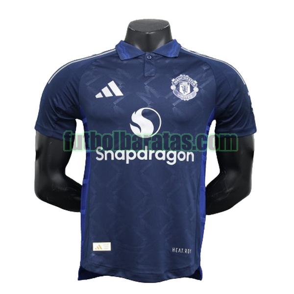 camiseta manchester united 2024 2025 azul segunda player