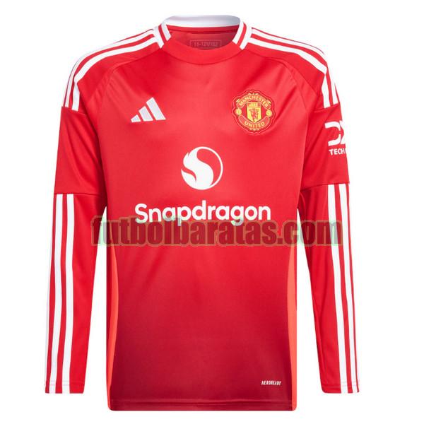 camiseta manchester united 2024 2025 rojo primera ml