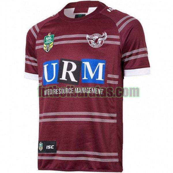 camiseta manly warringah sea eagles 2018 púrpura primera