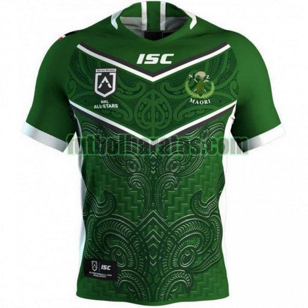 camiseta maori all stars 2020 verde formación