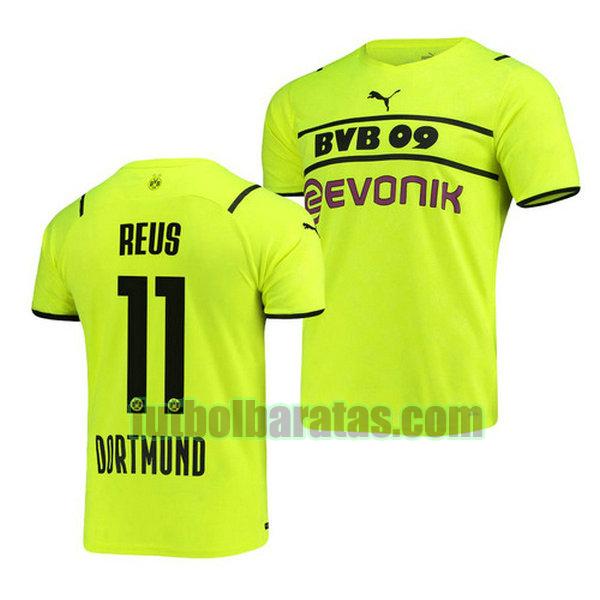 camiseta marco reus 11 borussia dortmund 2021 2022 verde tercera